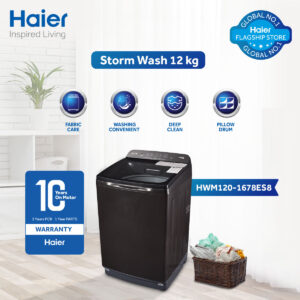 Haier Automatic Washing Machine HWM 120-1678ES8 - 12Kg