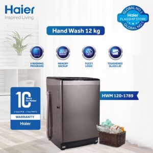 Haier Automatic Washing Machine HWM 120-1789 - 12Kg