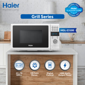 Haier Microwave Oven HGL-23100 (23 Ltr) Digital+ Grill