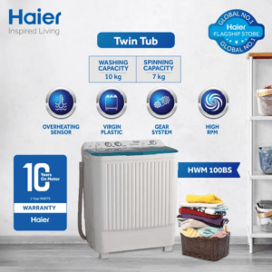 Haier Washing Machine HWM 100BS - 10Kg