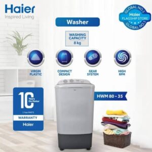 Goshop Online Shopping Haier Washing Machine HWM 80-35 - 8Kg