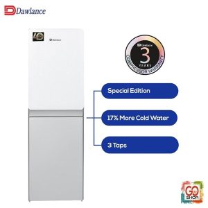 Dawlance Water Dispenser WD-1051 (3 Tap) With Fridge - White Glass Door