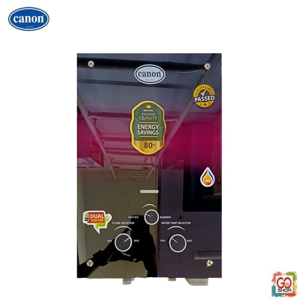 Canon Geyser CA-604 NG(6Ltr) Gas Instant Water Heater Dual Ignition