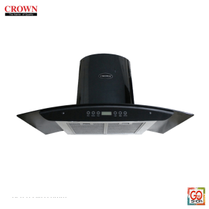 Crown Kitchen Hood 90(2) - 90Cm Aluminium Filter + Digital Touch Sensor + Auto Clean