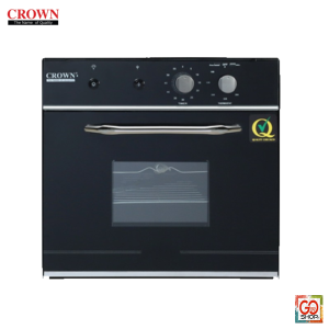 Crown Built In Oven (45 Ltr) Gas Oven NG & LPG - Black