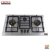 Crown Gas Built-in Hob CR-3114 (3 Burner) Stainless Steel - Silver
