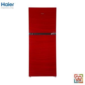 Haier HRF-438EP E-STAR Glass Door - 18Cft Refrigerator - Red