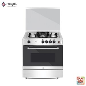 Nasgas Cooking Range DG-430 (4 Burner, 31 inche) Stainless Steel Silver