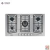 Nasgas Gas Built-in Hob DG-555 (5 Burner) Stainless Steel - Silver