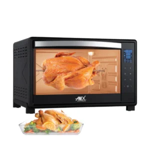 Anex AG-3080 Baking Oven Toaster Digital With Grill & Convection (60L) - 2200W