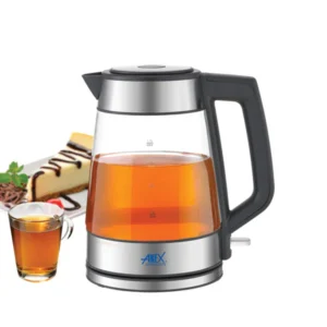 Anex AG-4070 Electric Kettle (1.7 Ltr) Concealed - Glass Body