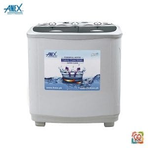 Anex AG-9061 Twin Tub Washing Machine 10Kg - White