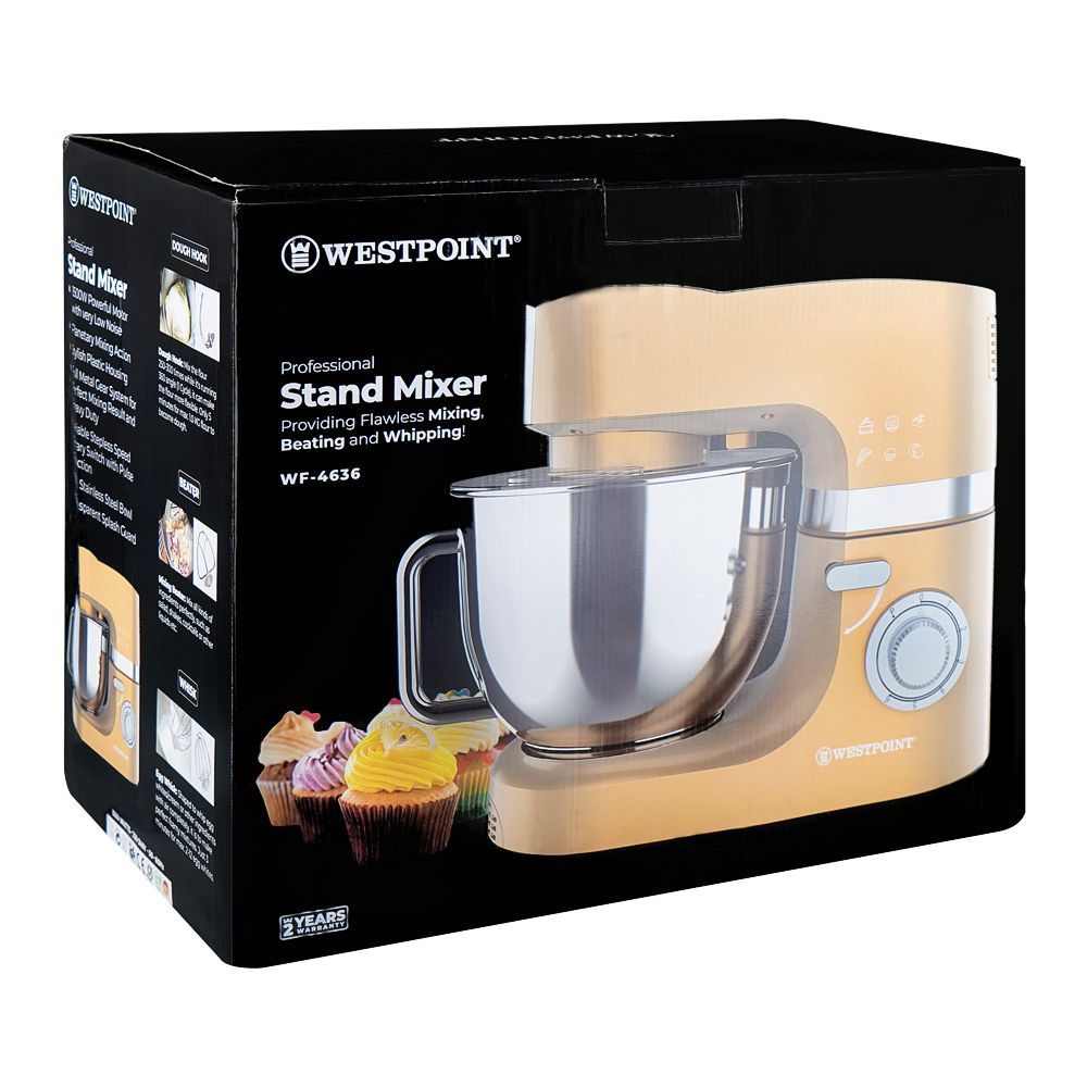 West point Professional Stand Mixer WF-4636 BOX West point Professional Stand Mixer WF-4636