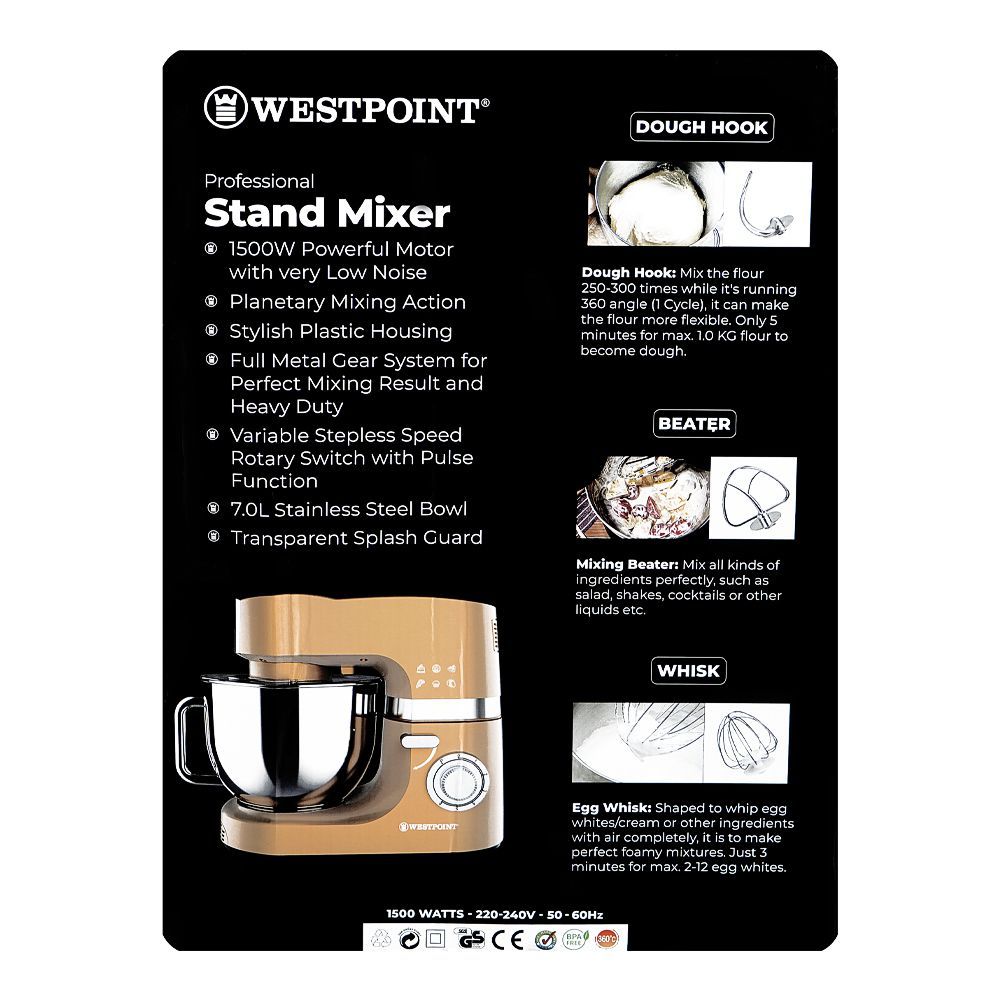 West point Professional Stand Mixer WF-4636 West point Professional Stand Mixer WF-4636