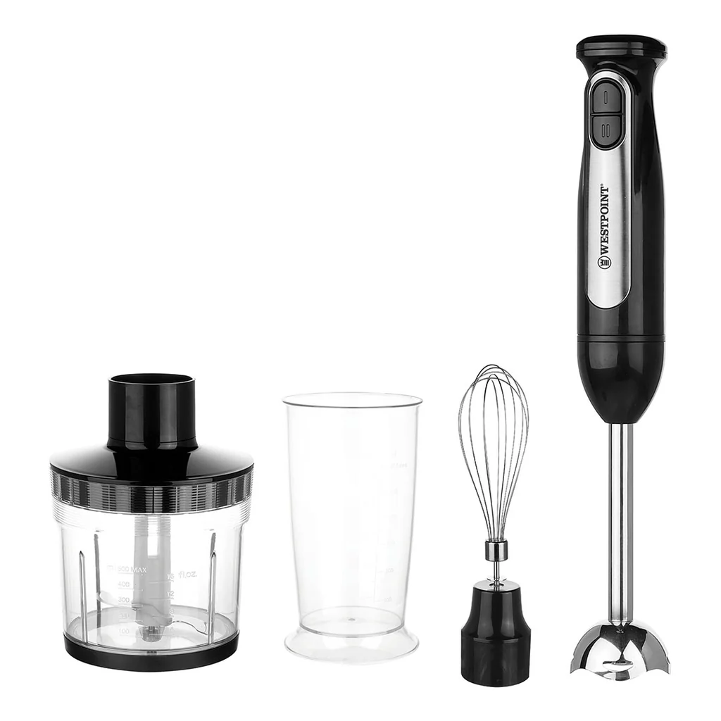 Westpoint WF-9216 (3 In 1) Hand Blender, Beater, Chopper - 600W Westpoint WF-9216 (3 In 1) Hand Blender, Beater, Chopper - 600W