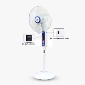 Sogo Rechargeable Stand Fan JPN-651R (18 Inch)