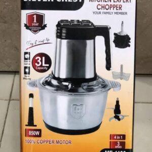 Silver Crest SC-1130 Multi Functions Meat Chopper (3 Litr) Steel Bowl