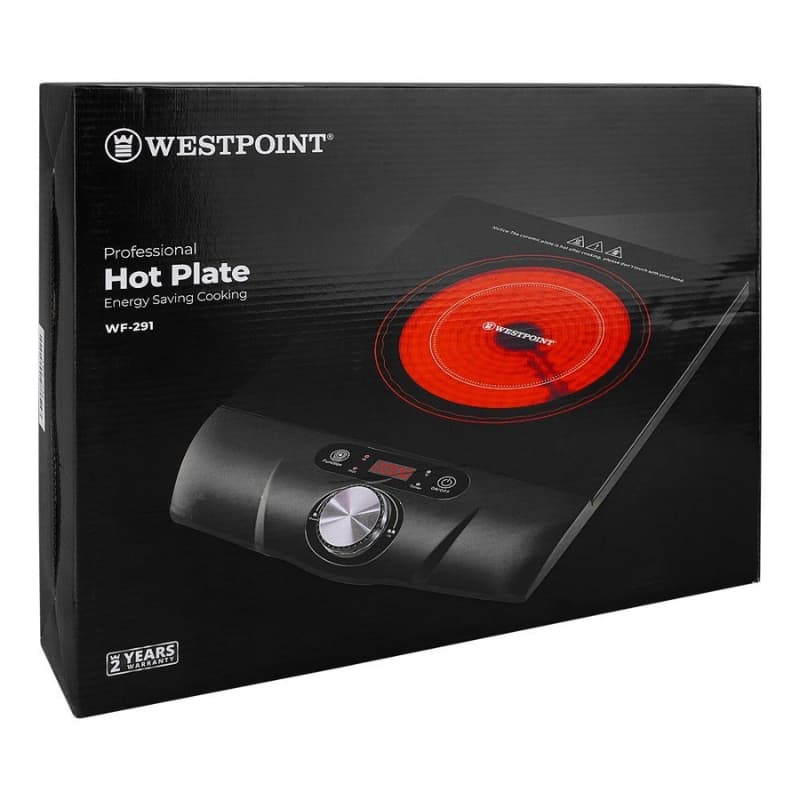 Westpoint WF-291 Electric Stove, Infrared Cooker, HotPlate, Electric Chula Westpoint WF-291 Electric Stove, Infrared Cooker, HotPlate, Electric Chula - 2000W