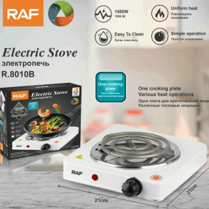 Goshop Online Shopping RAF R-8010B Electric Stove, Coil Cooker, HotPlate, Electric Chula - 1000W