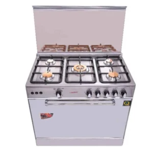 Crown Cooking Range 34GT (5 Burner, 34 inche) Stainless Steel Silver