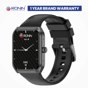 Ronin Smart Watch R-01 BT Calling Smart Watch With 1.9" Screen - Heart Rate 24 hours Sleep Monitor Fitness Watch For Men & Women With Extra Strap - IPX68 Waterproof Smartwatch