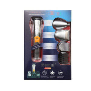 Kemei Grooming Kit KM-580 (7 in 1) Rechargeable Hair Trimmer Set