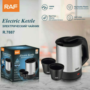 Goshop Online Shopping RAF R-7887 Travel Electric Kettle (0.5 Ltr) Concealed - Steel Body