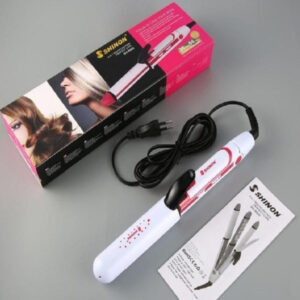 Shinon SH-8005 (4in1) Hair Straightener, Crimper, Curler - 40W