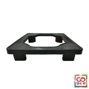 Goshop Online Shopping Fibre Plastic Base Stand (24 X 24) Inches Choki For Refrigerator and Automatic Washing Machine - Plastic Chowki