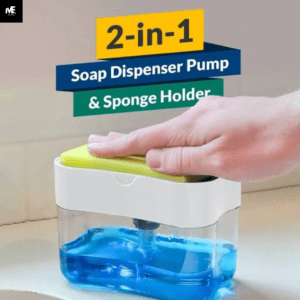 Soap Dispenser with Push-Out Liquid Automatic Detergent Dispenser for Kitchen