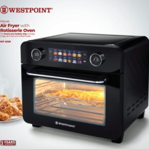 Westpoint Deluxe Air Fryer With Rotisserie Oven WF-5259