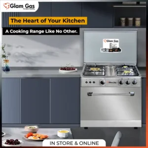 Glam Gas Cooking Range Bakers 27 (3 Burner, 27 inch)