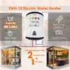 Glam Gas Water Heater EWH-15 Electric Geyser 60Ltr