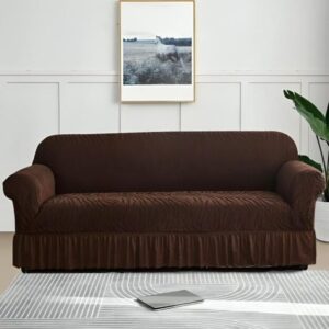 Goshop Online Shopping 3 Seater Jersey Plain Sofa Covers