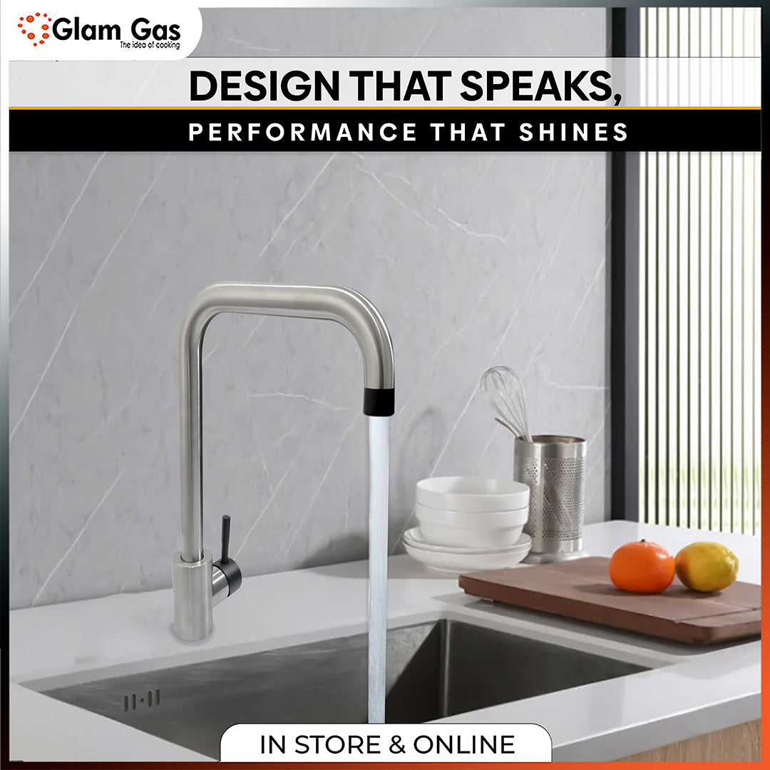 Glam Gas Faucet A-11 Stainless Steel Kitchen Tap Glam Gas Faucet A-11 Stainless Steel Kitchen Tap