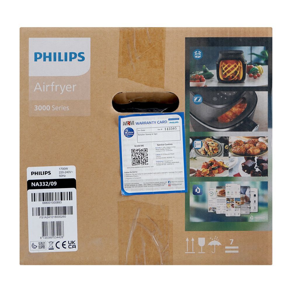 Philips 3000 Series Airfryer 6.2L NA332 Philips 3000 Series Airfryer 6.2L NA332