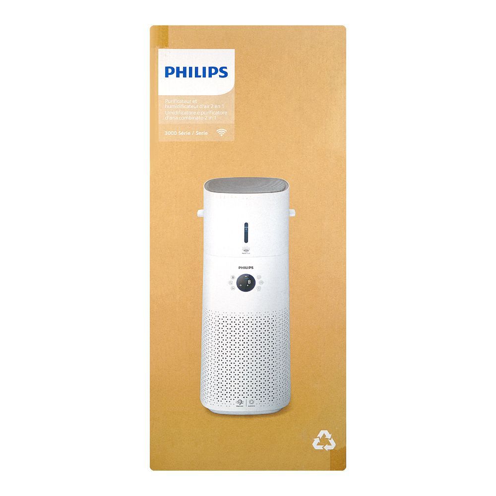 Philips Air Purifier & Humidifier AC3737 Philips Air Purifier & Humidifier 3000 Series AC3737/10 (2 in 1)