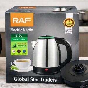 RAF KT-200 Electric Kettle (2.0 Ltr) Concealed – Steel Body