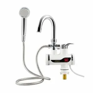 Instant Electric Heating Water Tap - 3000W Water Heater with Shower